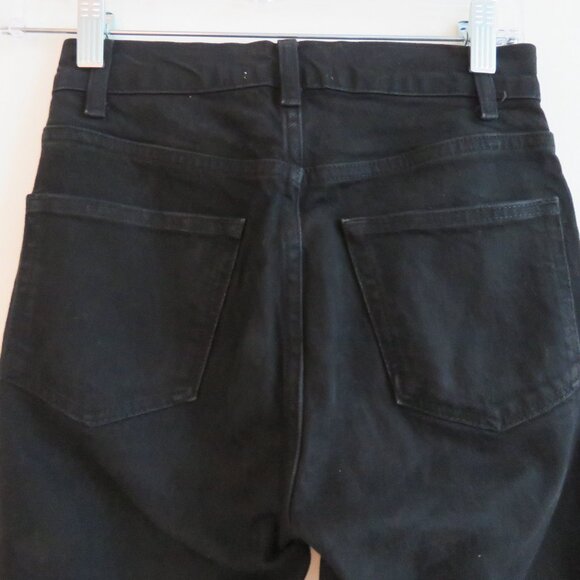 REFORMATION Serena High Skinny Crop Jeans in Black - Size US 24 - Picture 11 of 15